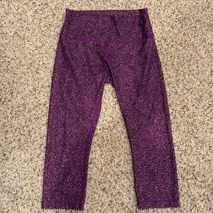 lululemon athletica Purple Speckled Leggings